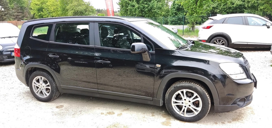 Chevrolet Orlando cena 25950 przebieg: 173000, rok produkcji 2011 z Poniatowa małe 562